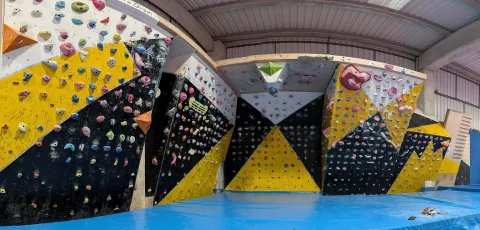 Gorliz sports center climbing gym