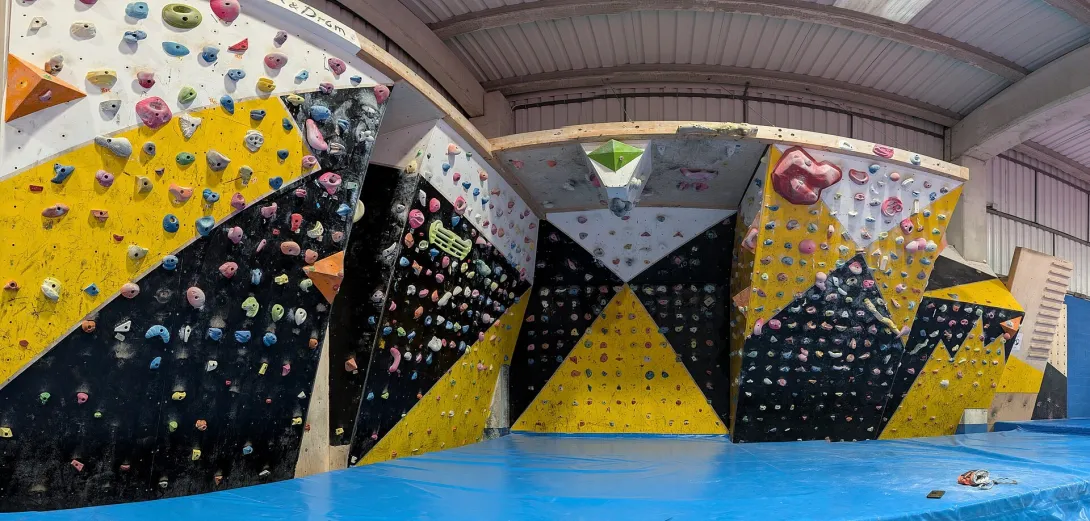 Gorliz sports center climbing gym